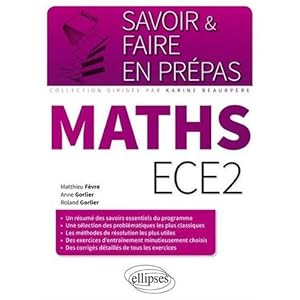 Savoir & Faire en Prépas Maths ECE2 Livre en Ligne Savoir & Faire en Prépas Maths ECE2 Livre en Ligne - Telecharger Ebook