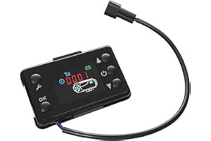 Triclicks Auto Luft Diesel Heizung Teile Ersatz Für 12V 2KW / 5KW / 8KW Diesel Luftheizung Auto Standheizung Ersatz Zubehör (LCD Display Style A)