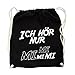 Produktbild Ich hör nur mi mi Gym Bag Black