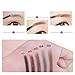 Trillycoler Waterproof Automatic Rotated Makeup Eyebrow Pen Eyeline Pencil + Brush (Light Coffee)