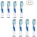 Produktbild U-Prime® Ersatz Aufsteckbürsten,Kompatibel mit Braun Oral-B Sonic SR12A.18A Aufsteckbürsten(für elektrische Zahnbürsten),8 Stück( 2er-Pack).