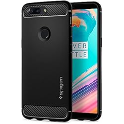 spigen K05CS22712 Funda Negro Funda para teléfono móvil - Fundas para teléfonos móviles (Funda, OnePlus, OnePlus 5T, Negro)