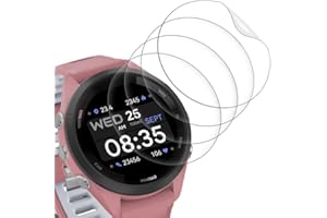 WONDONER 4 Stück, für Garmin Forerunner 965 Schutzfolie, [Soft TPU Panzerfolie für Garmin Forerunner 965 Displayschutz, Case-Friendly Garmin Forerunner 965 Schutzglas, mit Garmin Forerunner 965 Folie