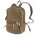 Produktbild Großer Lederrucksack Größe L / Laptop Rucksack bis 15,6 Zoll, für Damen und Herren, aus Büffel-Leder, Beige-Braun, Hamosons 514