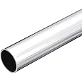 DMiotech (32mm OD x 29mm ID) 6063 Aluminum Round Tube 300mm Length Industry Metal Tubing for Machinery Frame Construction DIY Projects