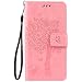 Produktbild Nancen Wallet Case Tasche Hülle für Lenovo ZUK Z2 Pro (5.2 Zoll) Flip Schutzhülle Zubehör Lederhülle mit Silikon Back Cover PU Leder Handytasche im Bookstyle Stand Funktion , Schmetterling Schnalle Magnet , Baum und Katze Muster Flip Funktion Kartenfächer Etui Schale ,Schütze Dein Telefon