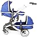 iSafe Tandem Pram me&you - 2 Tone Navy (Navy) + All Raincovers