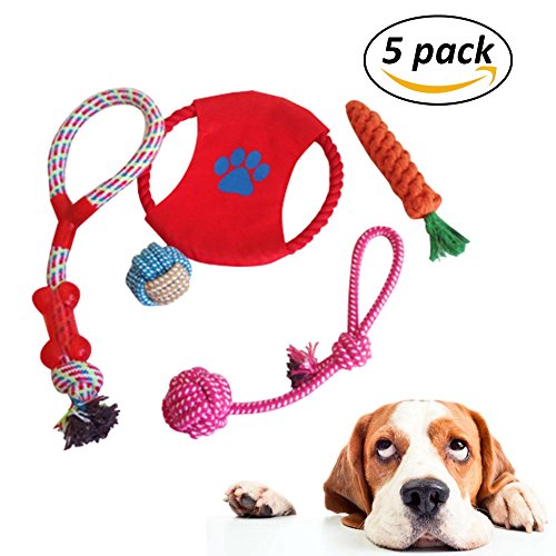 Pets Chew Dog Toys Knot Rope Set Rsprime Puppy Teething - Main Image