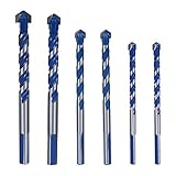 stahlbeton bohrer mit diamantspitze ▶Dieser Satz von Bohrern hat 4 Größen, 2 * 6mm, 2 * 8mm, 10mm, 12mm, um Ihre verschiedenen Bedürfnisse zu erfüllen. Aus Wolframcarbid-Spitze, wird nicht rosten oder Erosion.