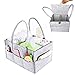Produktbild PER Filz Baby Windel Caddy Organizer Korb tragbar Storage Bin groß Kindergarten Tasche mit herausnehmbaren Trennwänden für Wickelkommode, Beißring, Windel, Lätzchen Best Baby Dusche Geschenk Korb