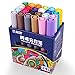 Produktbild Acrylstifte Marker Stifte, STA permanent marker 24 Farben mittlere Strichstärke, ungiftig, zum Bemalen von Papiere, Steinen, Holz, Keramik, Glas, und Ostereiern