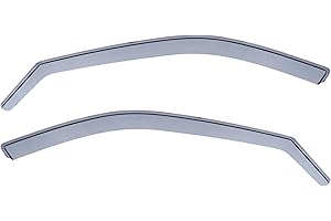 Modifycar - Deflectores Compatibles con Seat Leon I 1999-2005 - Vidrio Acrílico Duradero - Derivabrisas Delanteros Ahumados para Ventanillas - Instalación Interior - 2 Unidades