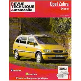 Revue Technique Automobile N°633.1 Opel Zafira Diesel