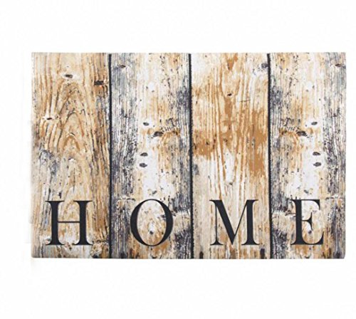Fußmatte Türmatte Vintage - 60 x 40 cm BRETTERWAND grau (5)