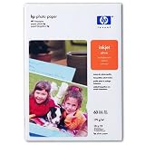  HP Glossy Photo Paper-60 sht/10 x 15 cm plus tab - Papel fotográfico (210 g/m², De 20 a 80% HR, 0,23 kg (0.507 libras), 124 x 17,4 x 181 mm (4.88 x 0.685 x 7.13 \"), 131,8 x 17,5 x 187,3 mm (5.19 x 0.689 x 7.37 \"), 10 pieza(s))
