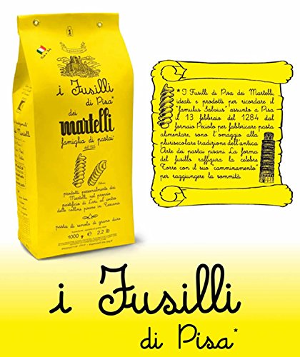 Preisvergleich Produktbild Fusilli di Pisa 1 kg - Pasta Martelli