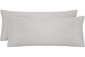 ‎BIBERNA biberna Feinjersey Kopfkissenbezug 0077144 2X 40x80 cm sturmgrau