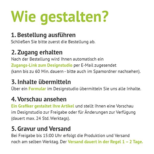 Flachmann Edelstahl 8oz. 237 ml mit individueller Gravur – Whiskykönig - 6