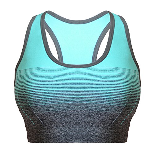 Libella Sport-BH Damen Bustier Gepolsterter Push Up Ohne Bügel Sport Bra Fitness Sporttop 3738