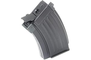 AIRSOFT SHOOTER SHOP Airsoft Softair 230rd Mag Kurze Art Hi-Cap Magazin Für AK-Serie AEG Schwarz