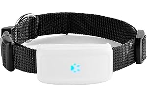 TKMARS Collare GPS per Cani e Gatto Senza Abbonamento Localizzatore GPS con App Gratuita Localizzatore GPS per Cane Animali Impermeabile IP66 GPS Collare Tracker TK911