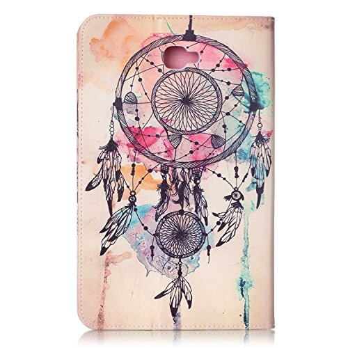 Romtronic Cute Colorful Flip Tasche PU Leder Abdeckung Stand Schutzhülle für Samsung Galaxy Tab A6 10.1 Pouces SM-T580 / SM-T585 + 1 x Schwarz Stylus (Design 01) - 3