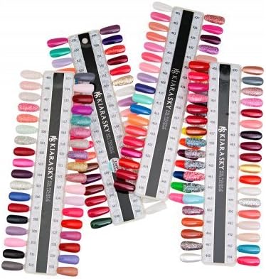 KIARA SKY COMPLETE NAIL POLISH SWATCH PALETTE