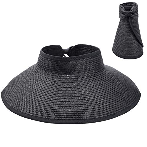 Maylisacc Sombrero de Playa Summer Open Open Design Pack Sun Hat para la vocación de Playa