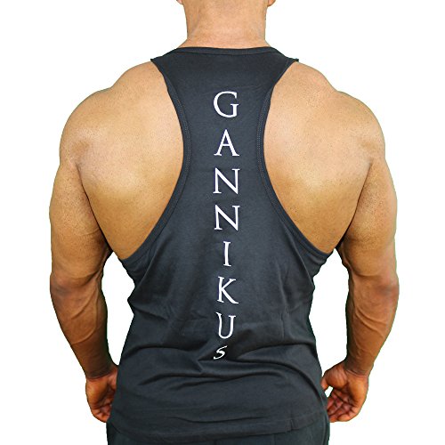 GANNIKUS® Stringer / schwarz / 100% Baumwolle / der erste offizielle Gannikus Stringer - 2