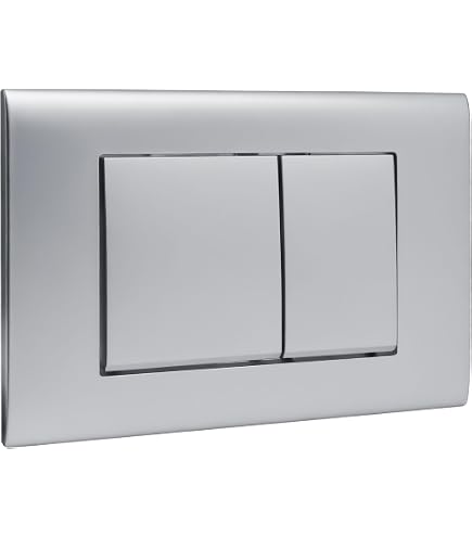 Grohe Surf G 37859SH0 | Placca WC doppio scarico bianca