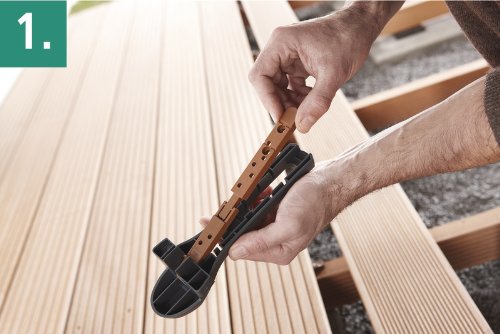 Wolfcraft 6971000 1 Starter-Set für verdecktes Verschrauben - 4