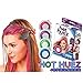 Produktbild 8er HOT HUEZ H HAIR CHALK HAARE HAARTÖNUNG FÄRBEN HAARKREIDE HAARPUDER