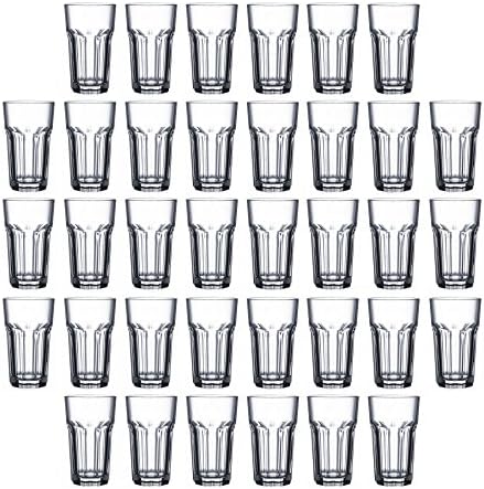 36 x Anchor Hocking 16oz 45cl New Orleans Cooler Tumbler Hi-Ball Glasses 16cm Tall Glasses Sure Guard Heavy Duty Glassware Drinks & Dessert Sundae Glasses Ideal for domestic & commercial environments. Available in multiple quantities.