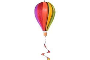 CIM Girandole - Satorn Balloon TWISTER - Impermeabile - Pallone: Ø23cm x 37cm / Cesto: 4cm x 3,5cm / Spirale: Ø11cm x 50cm - Incluso di sospensione