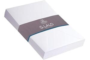 Exacompta G. Lalo Velin de France - Sobres (131 x 190 mm, 120 g, 25 unidades), color blanco