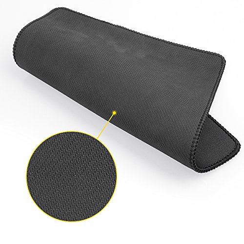 Elekin Weiches Mauspad, Dickes Mauspad mit Verstärkten Ecken für Spielen & Büro, Dicke Gummi-Unterseite, Anti-Rutschen, mit Wasser Abwaschbar - 3