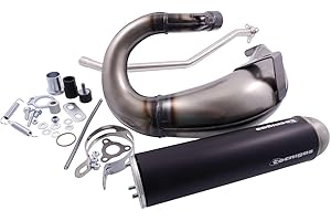 Tecnigas E-NOX Steel Tuyau d'échappement pour Derbi Senda 00/DRD CE