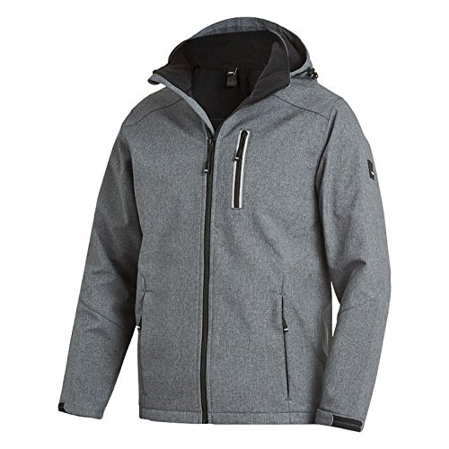 FHB TORBEN Softshelljacke, grau, Gr. 3XL