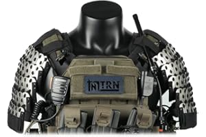 ADIY Taktische Samurai-Rüstungen, EIN Paar Taktische Ausrüstung Anti-Rutsch Schulter Armors Protector (ohne Weste)