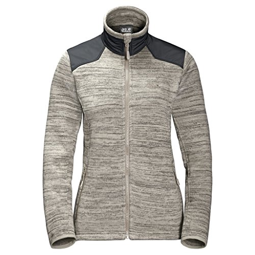 Preisvergleich Produktbild JACK WOLFSKIN Damen Fleecejacke AQUILA JACKET WOMEN, light sand, M, 1705921-5505003