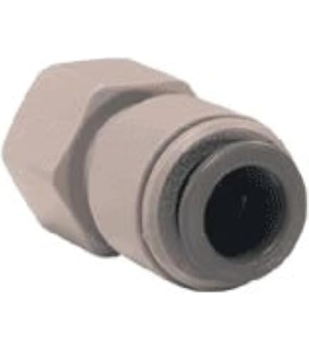 Raccordo Rapido John Guest 1/4" Maschio Filetto X 1/4" Tubo - Per Acqua, Aria, Applicazioni Alimentari (confezione 2 Pezzi)