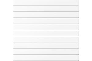 LLPT Trocken Abwischbare Magnetstreifen | 10 Stück | Blanko beschreibbarer Magnet | Wiederverwendbare Abwischbare Magnetschilder | für Whiteboard (DMS21210WT) | Farbe Weiß | 5CM x 30CM