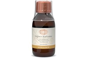 ‎BÄRBEL DREXEL Ingwer Shot mit Kurkuma und Acerola, 10 Tage Reichweite (100 ml Konzentrat), 100% Vegane Herstellung Deutschland Ingwersaft Curcumin Vitamin C Pfefferextrakt Erkältung Immunsystem BÄRBEL DREXEL®