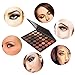 35 Warm Colours Eyeshadow Palette, Tinabless Professional Waterproof Make Up Palette with Matte Shimmer Eyeshadow Pallet (35O)