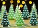 Produktbild MINI WEIHNACHTSBAUM, Duftkerzen, Dekokerzen Weihnachtskerzen in verschiedenen Farben