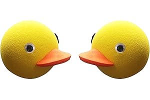 NAUZE 2Pcs Duck Antenna Topper Automobile Roof Decorative Car Aerial Ball Antenna Topper for Automobile Roof Decorative Antenna