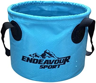 11L Collapsible Bucket Basin with 2 Handles– Perfect for camping when space is a premium. This Durable and lightweight bowl can be filled with warm or cold water and retains its shape, standing upright when full or empty.