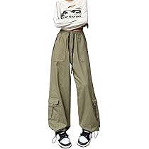パンツ military parachute zip flared pants Y2K Y2K Parachute Pants