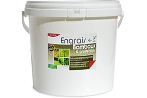 Agro Sens Engrais Organique bambous et graminées. Seau 8 kg