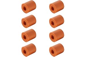 Creality Official Silicone Leveling Column Ender 3 Silicone Solid Bed Mounts Original Stable Hotbed Heat-Resistant Silicone Buffer, 3D Printer Heatbed Parts for Ender 3/Ender 3 V2, CR-10 Series(8PCS)